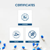 Capsuline Separated Size 00 Clear Gelatin Empty Capsules 1000 Count - 1000