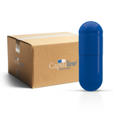 Colored Gelatin Capsules Size 00 Blue/Blue (Box of 75,000) - NEW