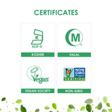 Capsuline Chlorophyll Vegetarian Empty Capsules Size 0 Green/Green - 1000SF