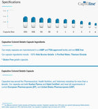 Capsuline Clear Vegetarian Acid Resistant Enteric Empty Capsules Size 00 10000 Count - 10000