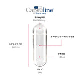 Clear Size 000 Empty Gelatin Capsules by Capsuline - 500 Count - 500