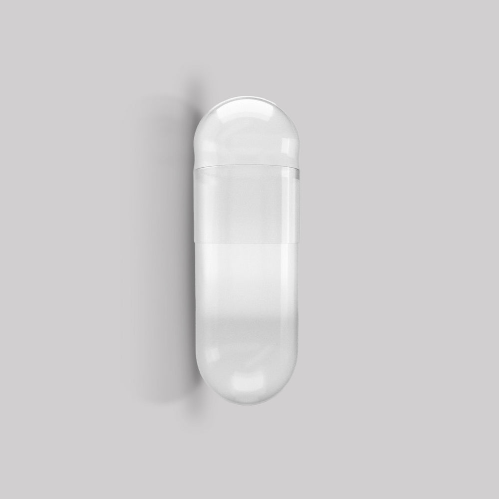 Clear Size 000 Empty Vegetarian Capsules by Capsuline - 50,000