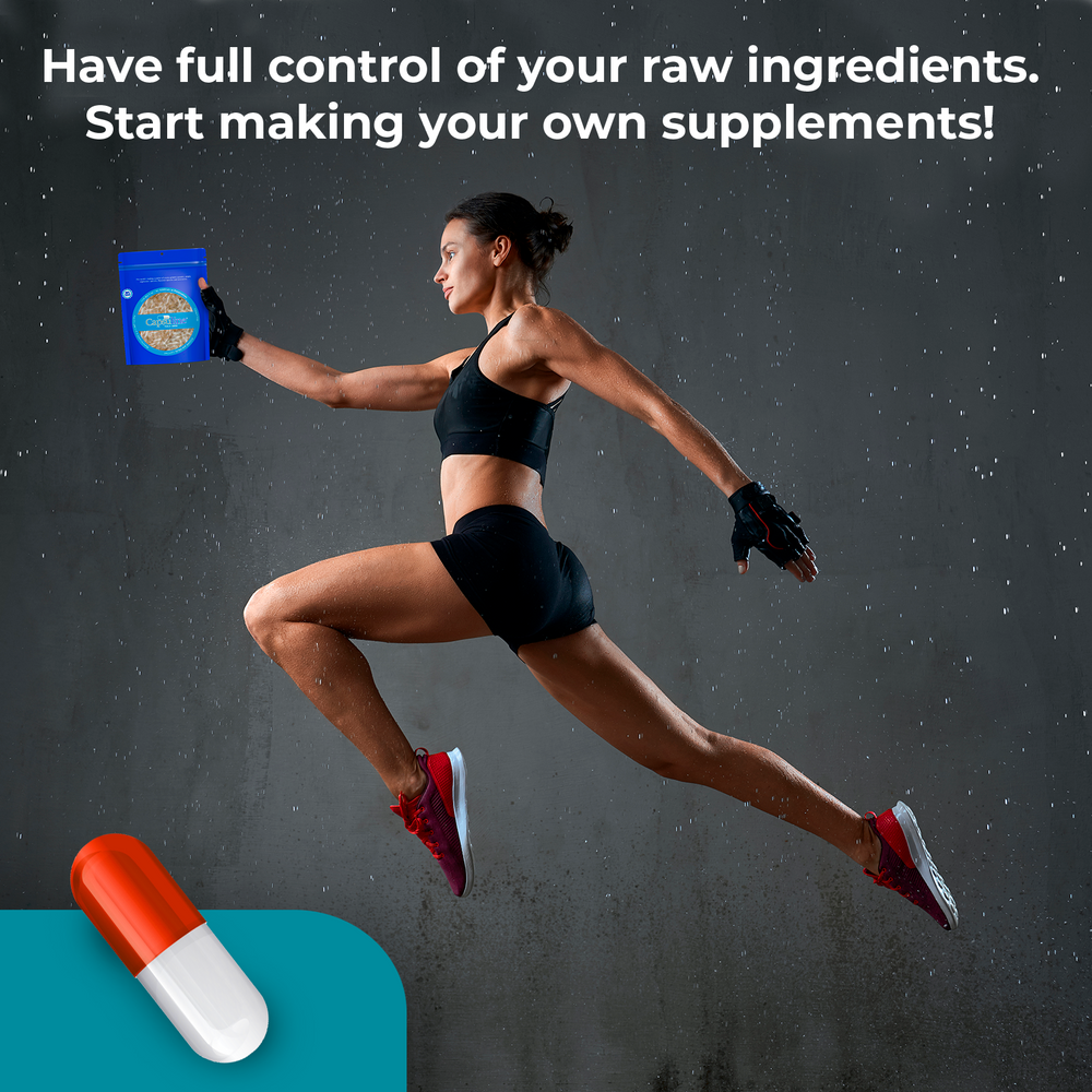 Clear Size 000 Empty Vegetarian Capsules by Capsuline - 100 Count - 100