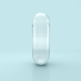 Clear Vegetarian Acid Resistant Enteric Empty Capsules Size 00 (Box of 75,000) - Clear
