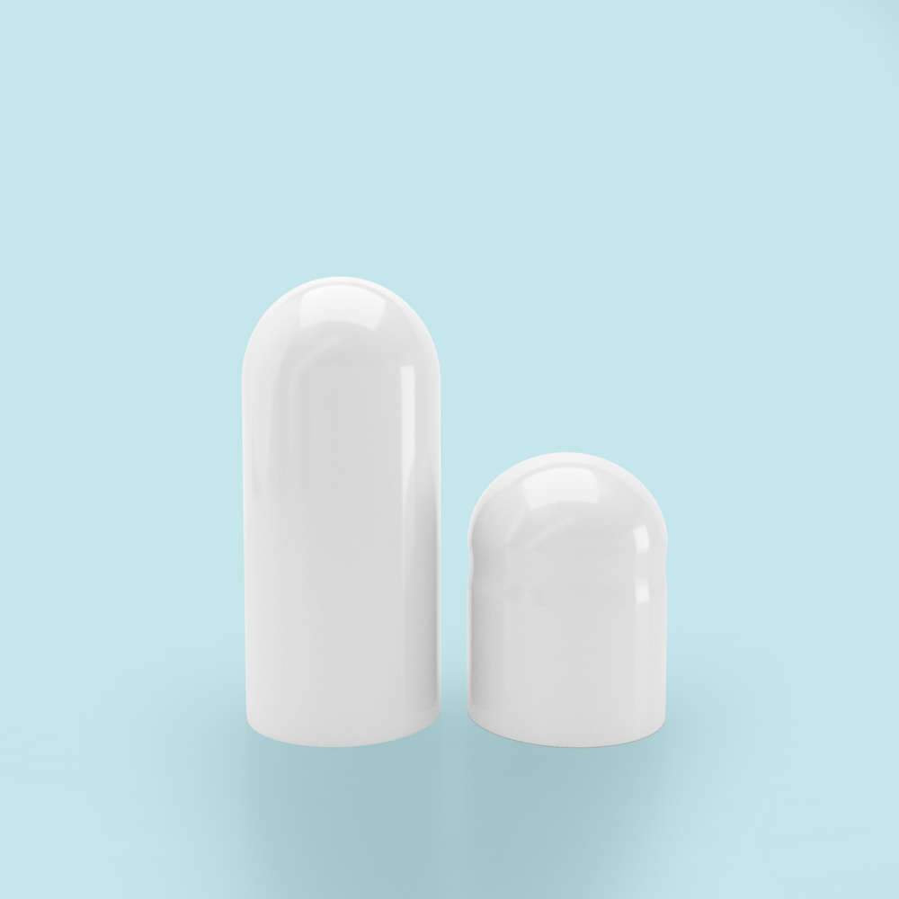 Vegetarian Acid Resistant Enteric Empty Capsules Size 1 (Box of 125,000)