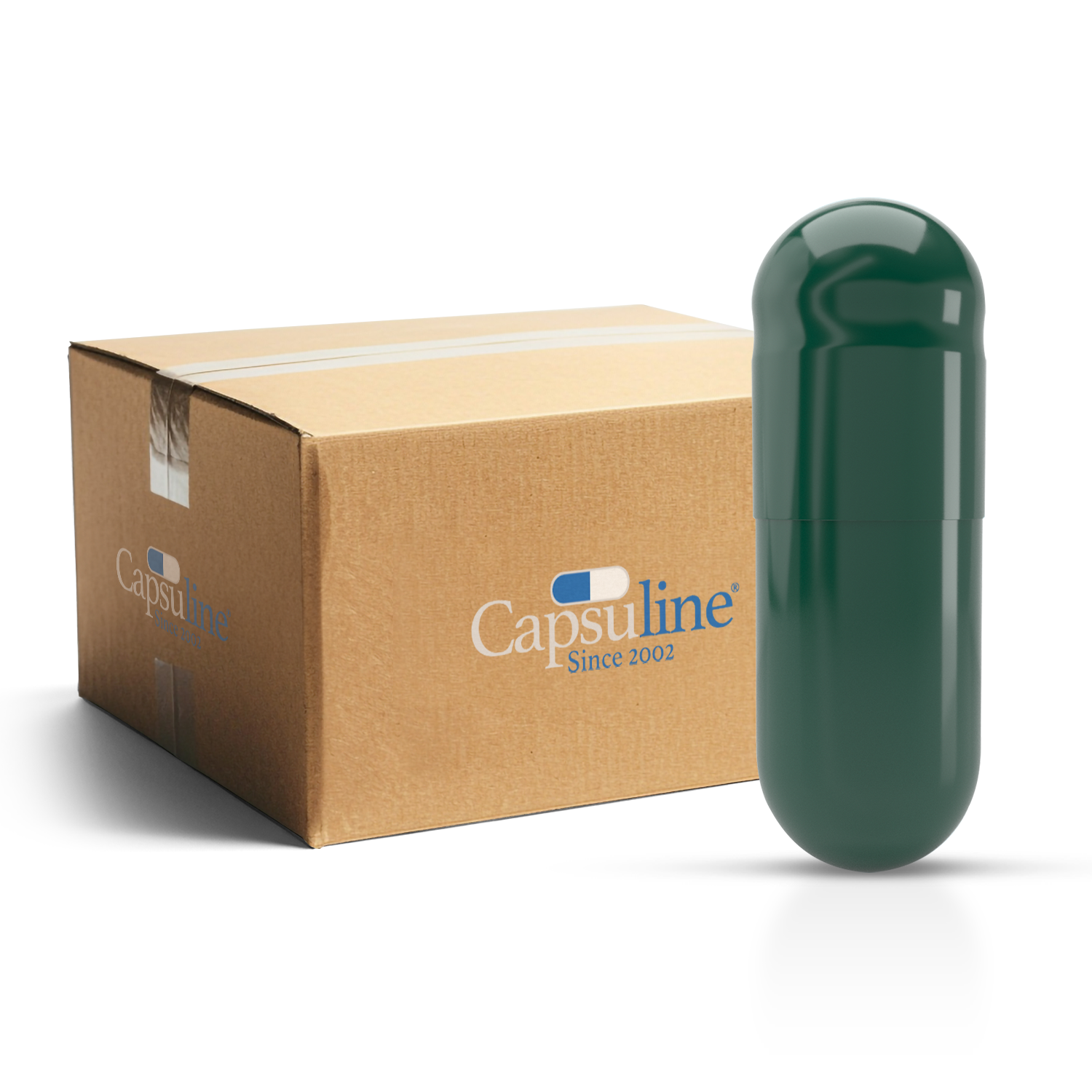 Colored Empty Gelatin Capsules Size 000 (Box of 50,000)