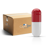 Colored Empty Gelatin Capsules Size 000 (Box of 50,000)