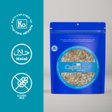 Capsuline PETcaps Beef Flavored Gelatin Empty Capsules Size 1 - 100 Count - 100