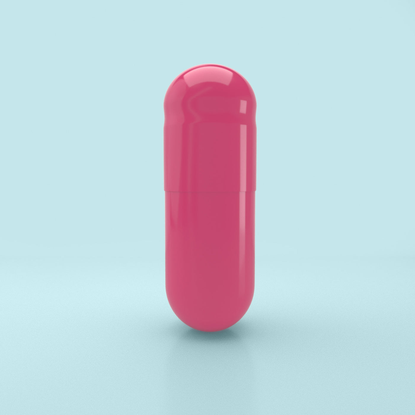 Colored Gelatin Capsules Size 0 Pink/Pink (Box of 100,000) - Pink